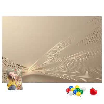 Korková nástenka Abstraktné svetlo