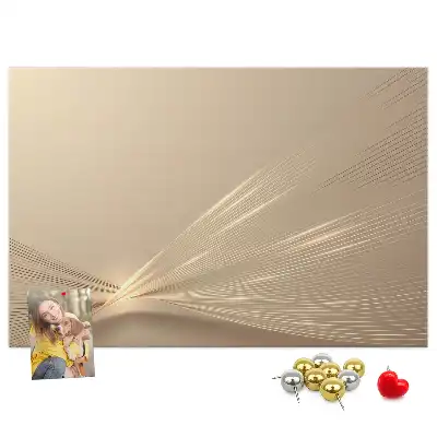 Korková nástenka Abstraktné svetlo
