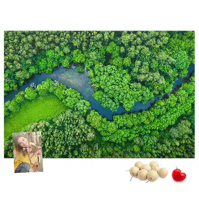 Nástenka do detskej izby Rieka v lese