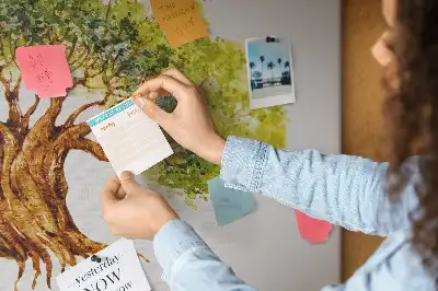 Korková nástenka Rodokmeň pamäť generácií