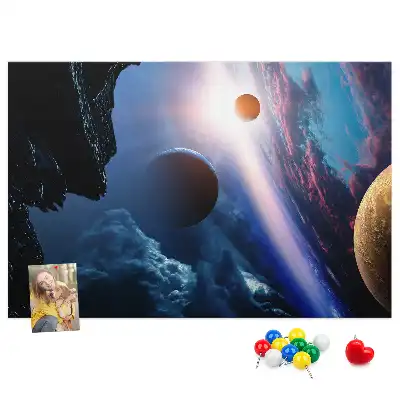 Korková nástenka Veľká galaxia