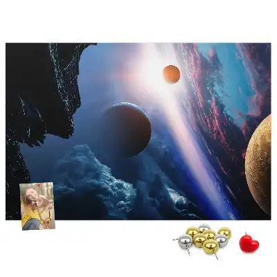 Korková nástenka Veľká galaxia