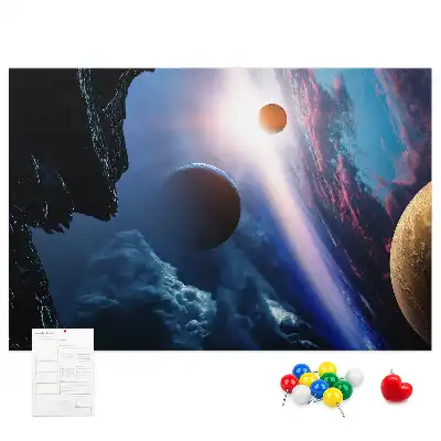 Korková nástenka Veľká galaxia