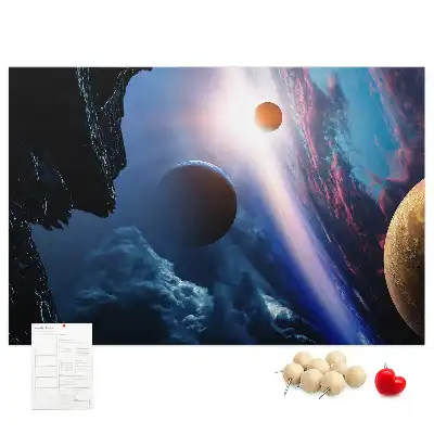 Korková nástenka Veľká galaxia