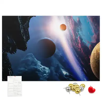 Korková nástenka Veľká galaxia