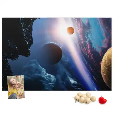 Korková nástenka Veľká galaxia