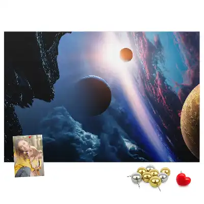 Korková nástenka Veľká galaxia