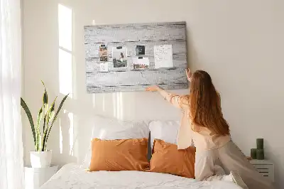 Korková nástenka s potlačou dosiek