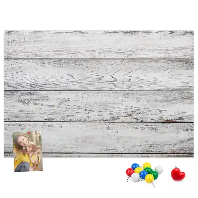 Korková nástenka s potlačou dosiek