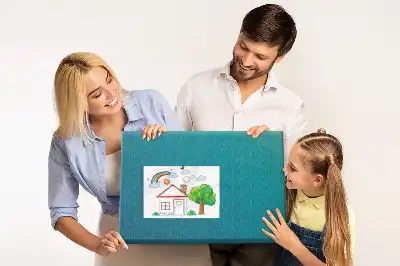 Nástenná tabuľa do detskej izby Morská abstrakcia