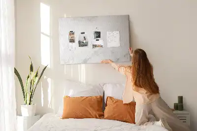 Korková nástenka s motívom prírodného mramoru