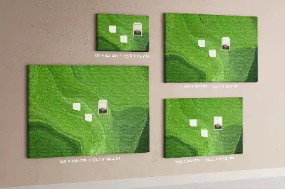 Korková nástenka Moderné vlny