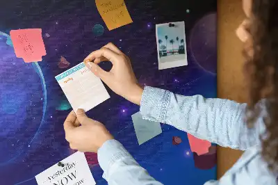 Korková nástenka Planéty a galaxia