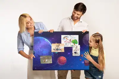 Korková nástenka Planéty a galaxia
