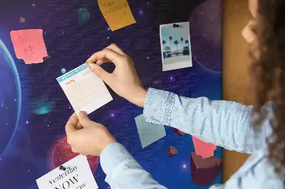 Korková nástenka Planéty a galaxia