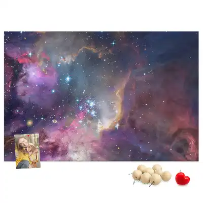 Detská nástenka Galaxia svet