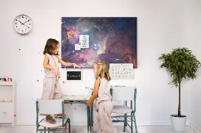 Detská nástenka Galaxia svet