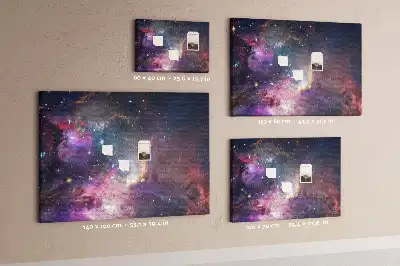 Detská nástenka Galaxia svet