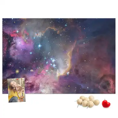 Detská nástenka Galaxia svet