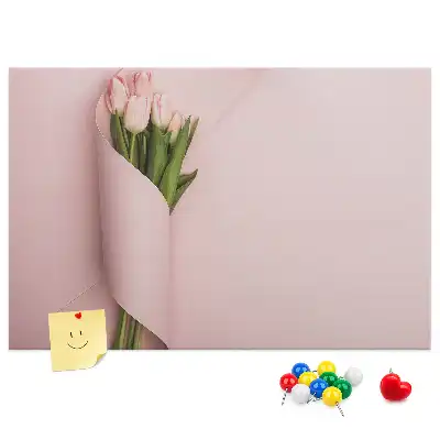 Korková nástenka Kytica kvetov