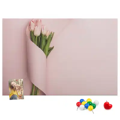 Korková nástenka Kytica kvetov