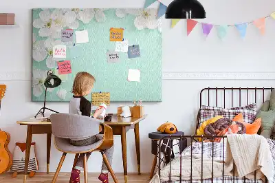 Korková nástenka Kvitnúce sedmokrásky