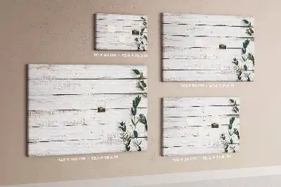 Nástenka do detskej izby s prírodnou kresbou dreva