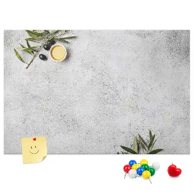 Nástenka do detskej izby Minimalistické olivy
