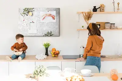 Nástenka do detskej izby Minimalistické olivy