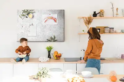 Nástenka do detskej izby Minimalistické olivy