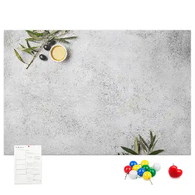 Nástenka do detskej izby Minimalistické olivy