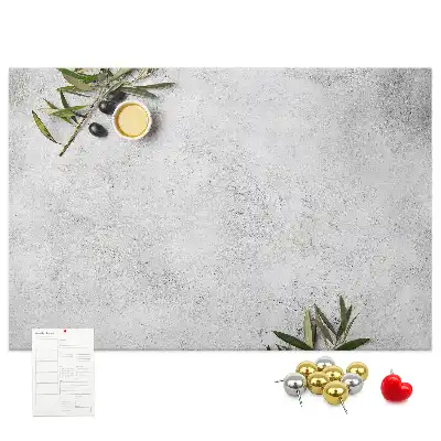 Nástenka do detskej izby Minimalistické olivy
