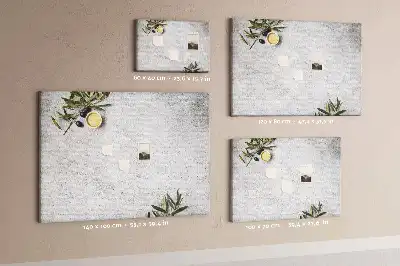 Nástenka do detskej izby Minimalistické olivy