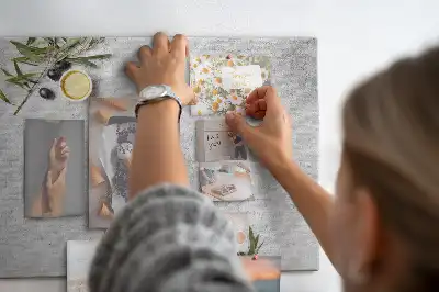 Nástenka do detskej izby Minimalistické olivy