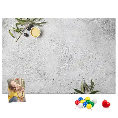 Nástenka do detskej izby Minimalistické olivy