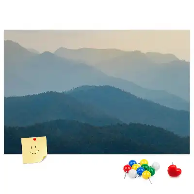 Nástenka do detskej izby Abstraktný výhľad horizont