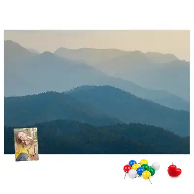 Nástenka do detskej izby Abstraktný výhľad horizont
