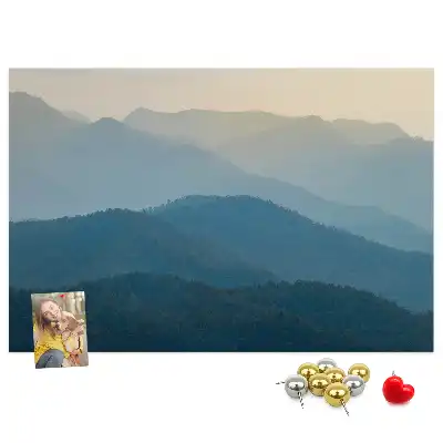 Nástenka do detskej izby Abstraktný výhľad horizont