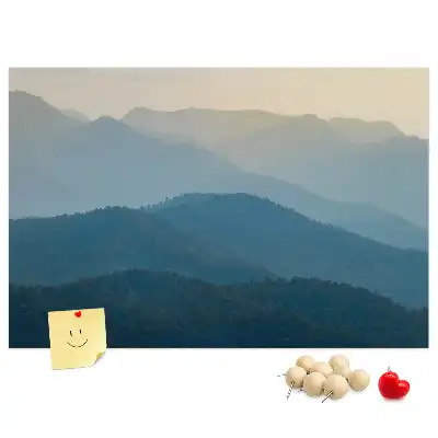 Nástenka do detskej izby Abstraktný výhľad horizont