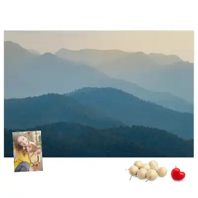 Nástenka do detskej izby Abstraktný výhľad horizont