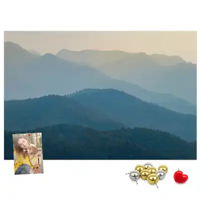 Nástenka do detskej izby Abstraktný výhľad horizont