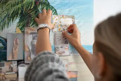 Korková nástenka Prázdninová pláž