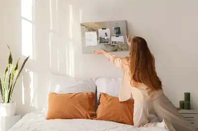 Korková nástenka Kameň so zlatým žilkovaním