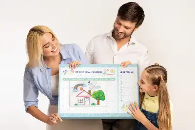 Korková nástenka na plánovanie jedálnička