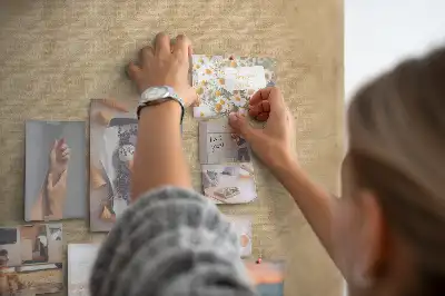 Plátenná nástenka do detskej izby Kompas