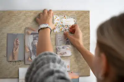 Plátenná nástenka do detskej izby Kompas