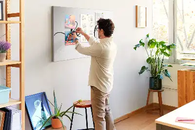 Korková nástenka s nápisom Family