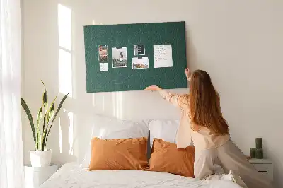 Nástenka do detskej izby s motívom listov