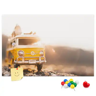 Nástenka do detskej izby Auto dovolenka