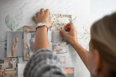Nástenka do detskej izby Geometrická botanika